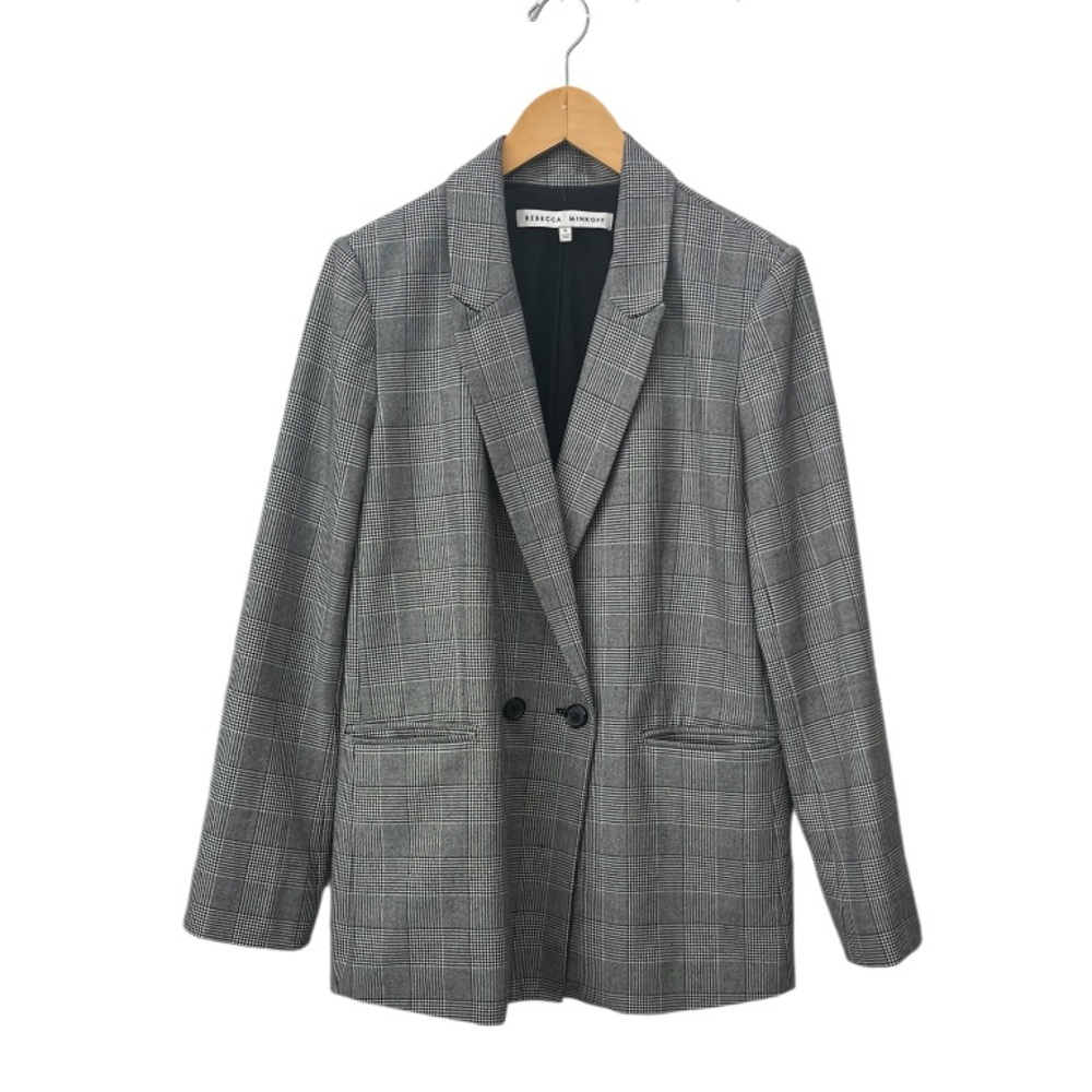 Rebecca Minkoff Check Blazer